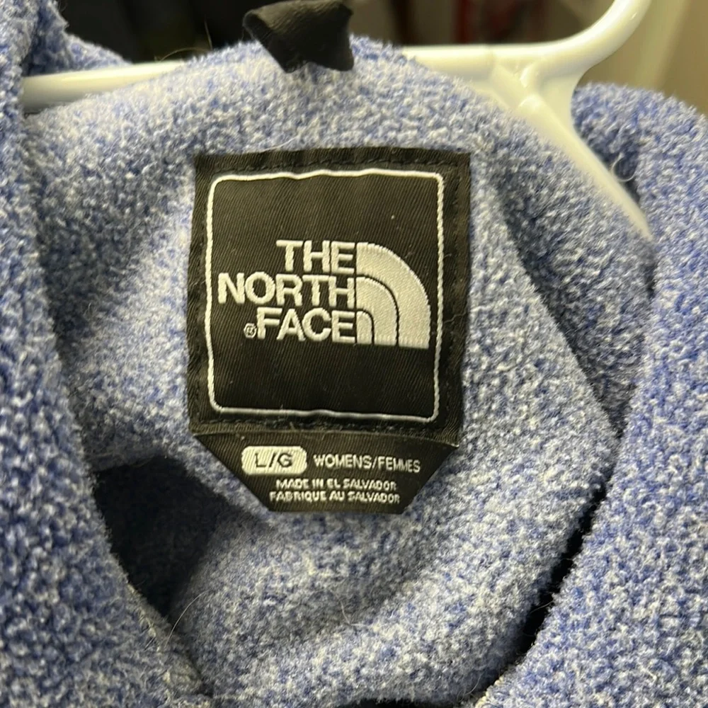 The North Face Blue Fleece Jacket - Picture 4 of 4
